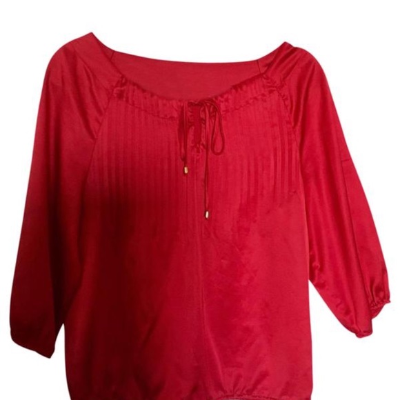 New York & Company One Shoulder Blouse Size S